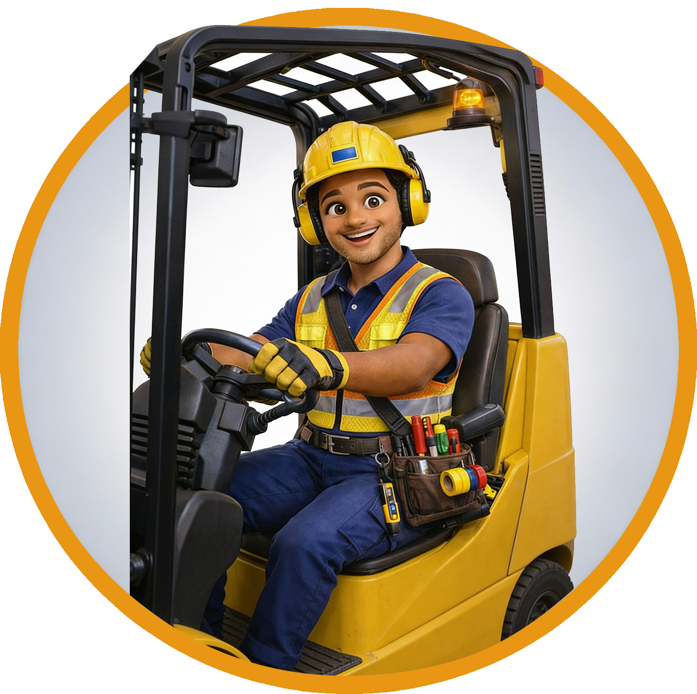 Forklift operator job