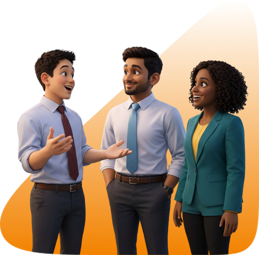 ASAP team discussing workforce solutions and partnerships